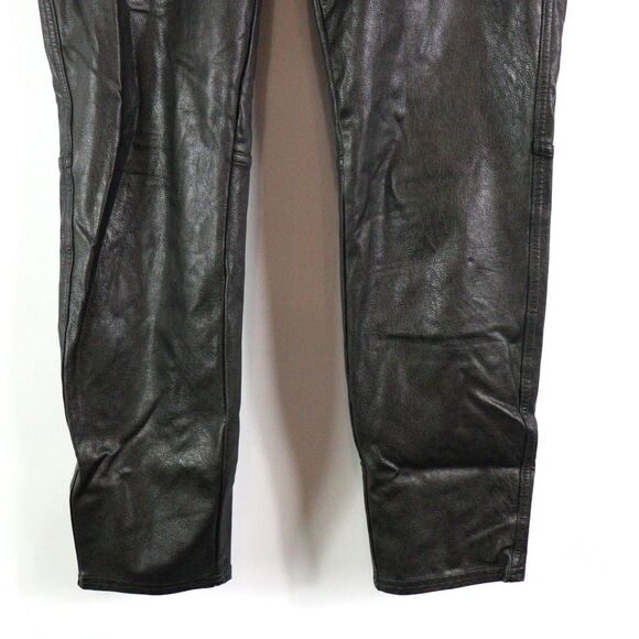 EC Spanx Slim Straight skinny Faux Leather Pant size M - Picture 5 of 7